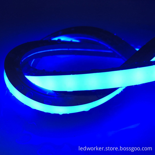 Neon Blue 2835 LED Strip 12V Trunk Sequential Light